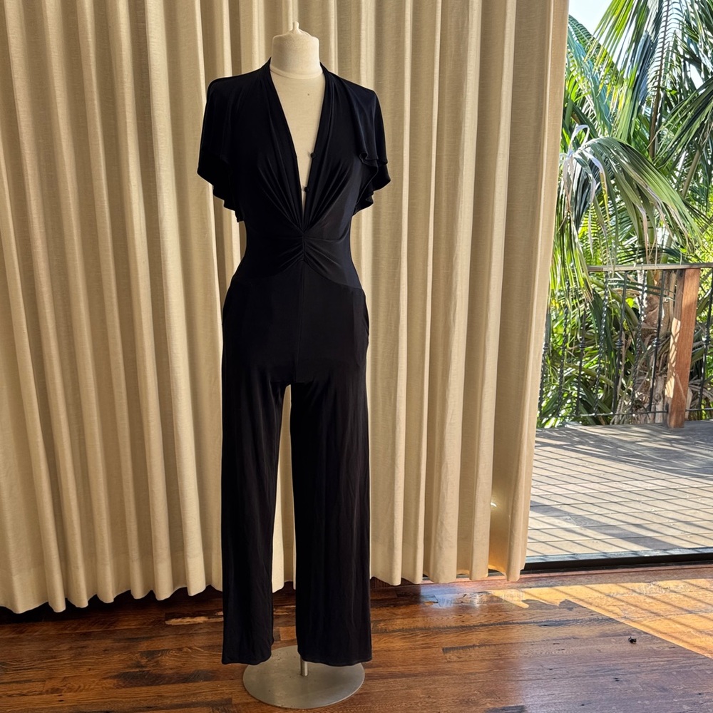 Issa London Elegant Black Jumpsuit